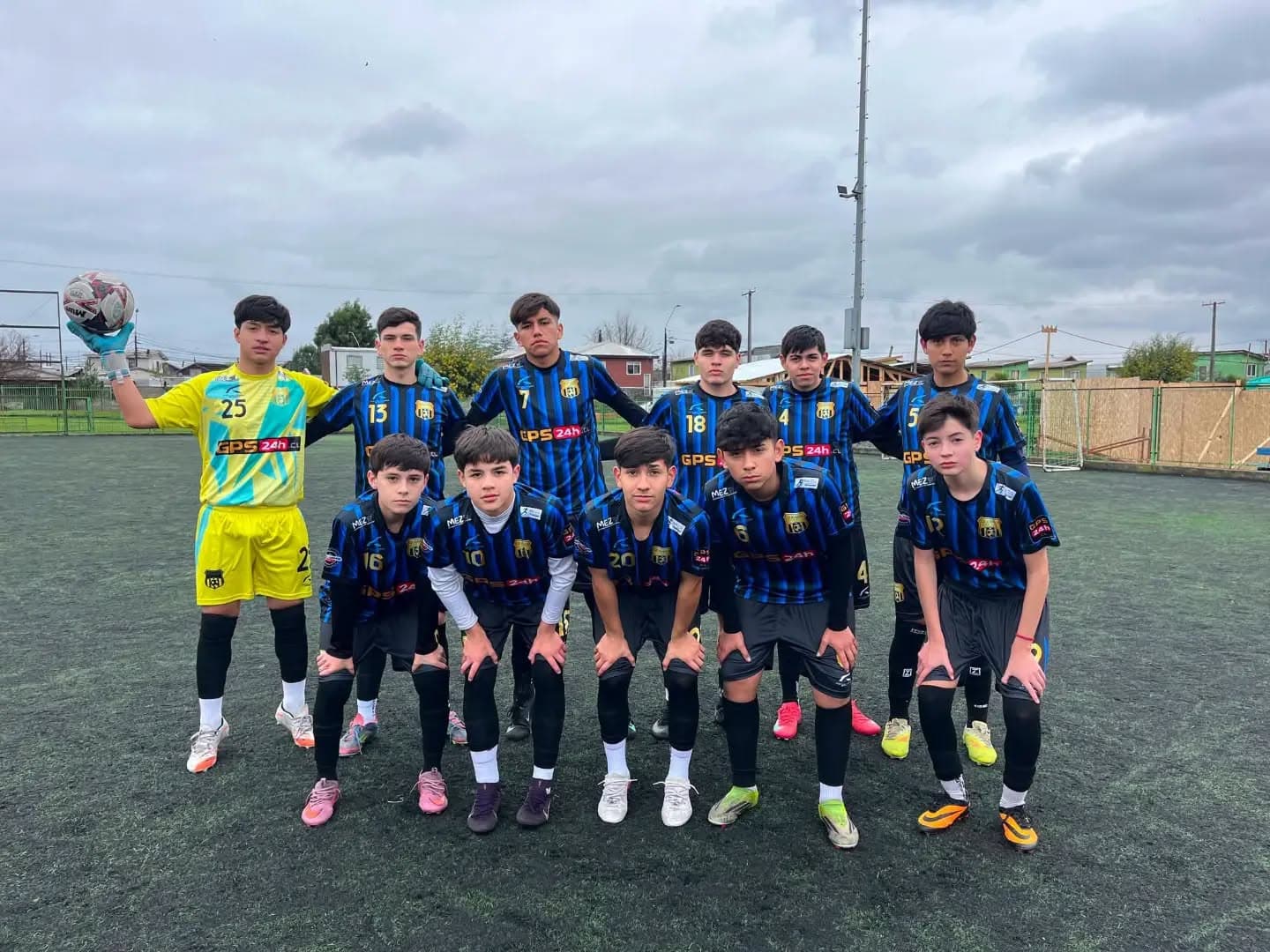 Club Alameda series menores — partido y equipo